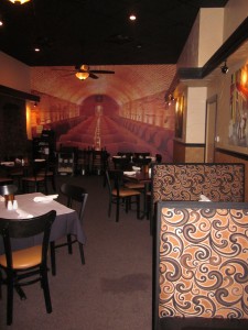 Divino's inside seating